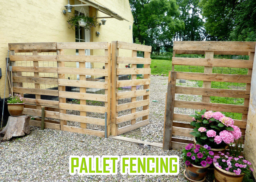 Pallet Fencing gardeningsaz