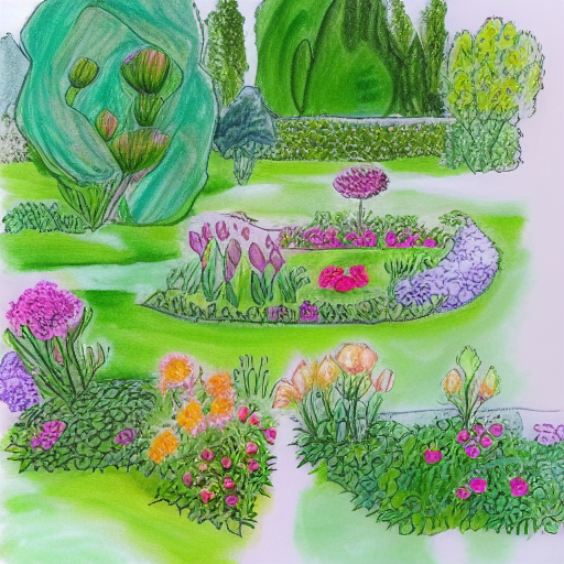How to Draw a Garden