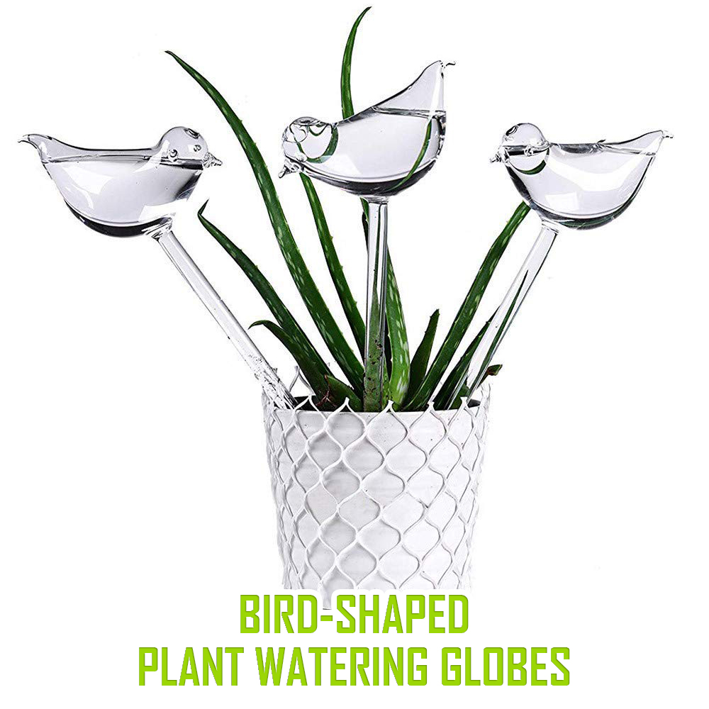 Bird-Shaped Plant Watering Globes