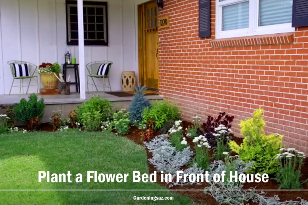 Plant a Flower Bed in Front of House