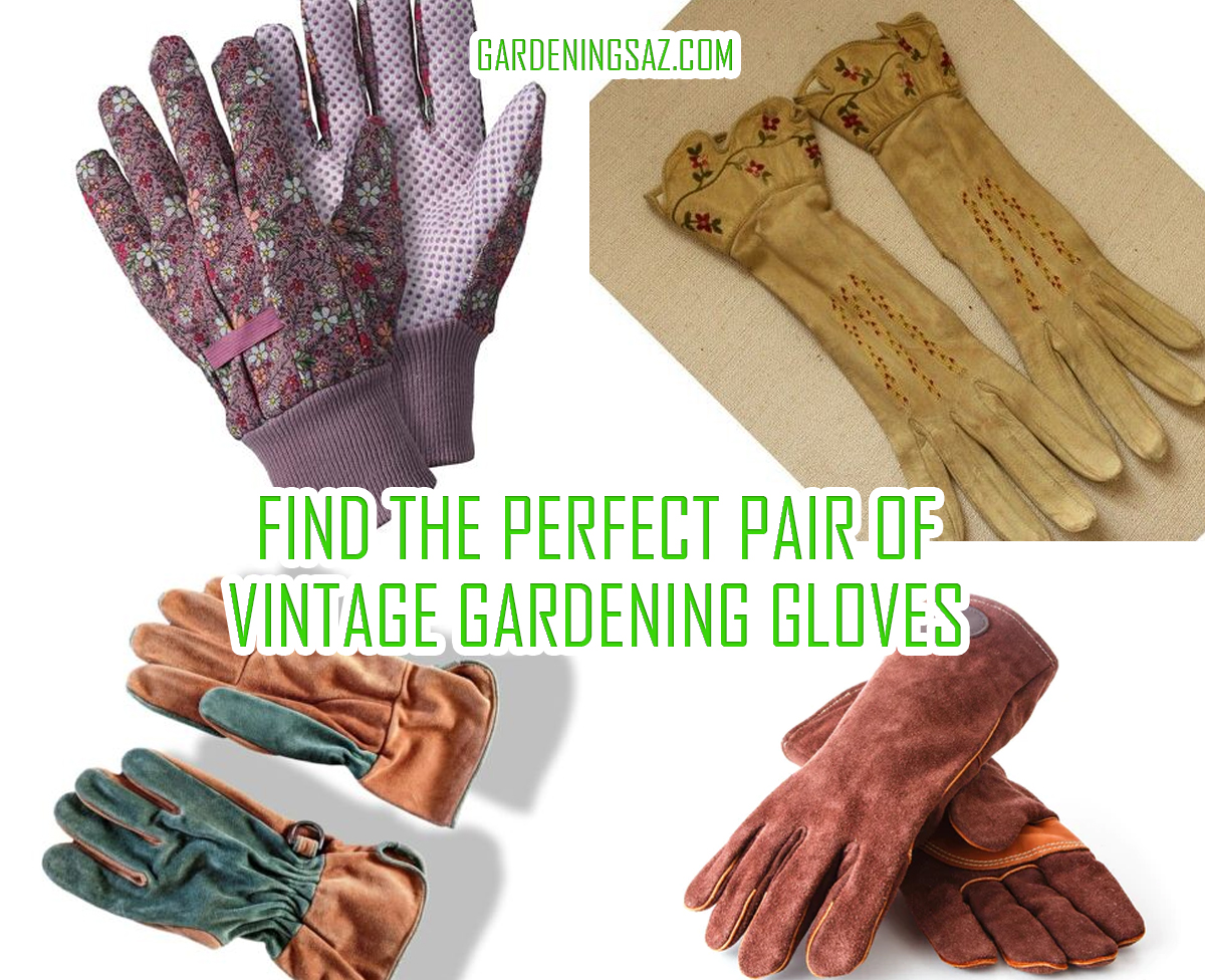 Find the Perfect Pair of Vintage Gardening Gloves